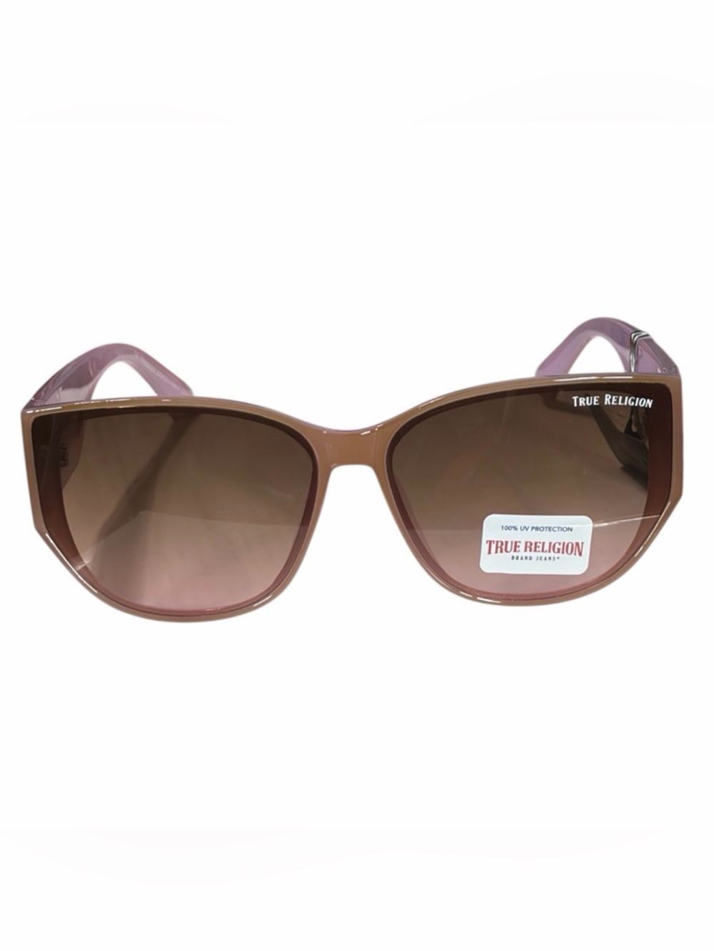 True Religion Pink Brown Gradient Women's Sunglasses NWT